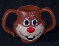 Nestle Company QUIK Rabbit Chocolate Plastic Mug Vintage 1979